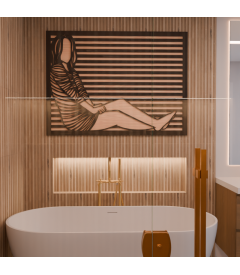 Tableau mural femme allongée