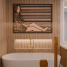Tableau mural femme allongée